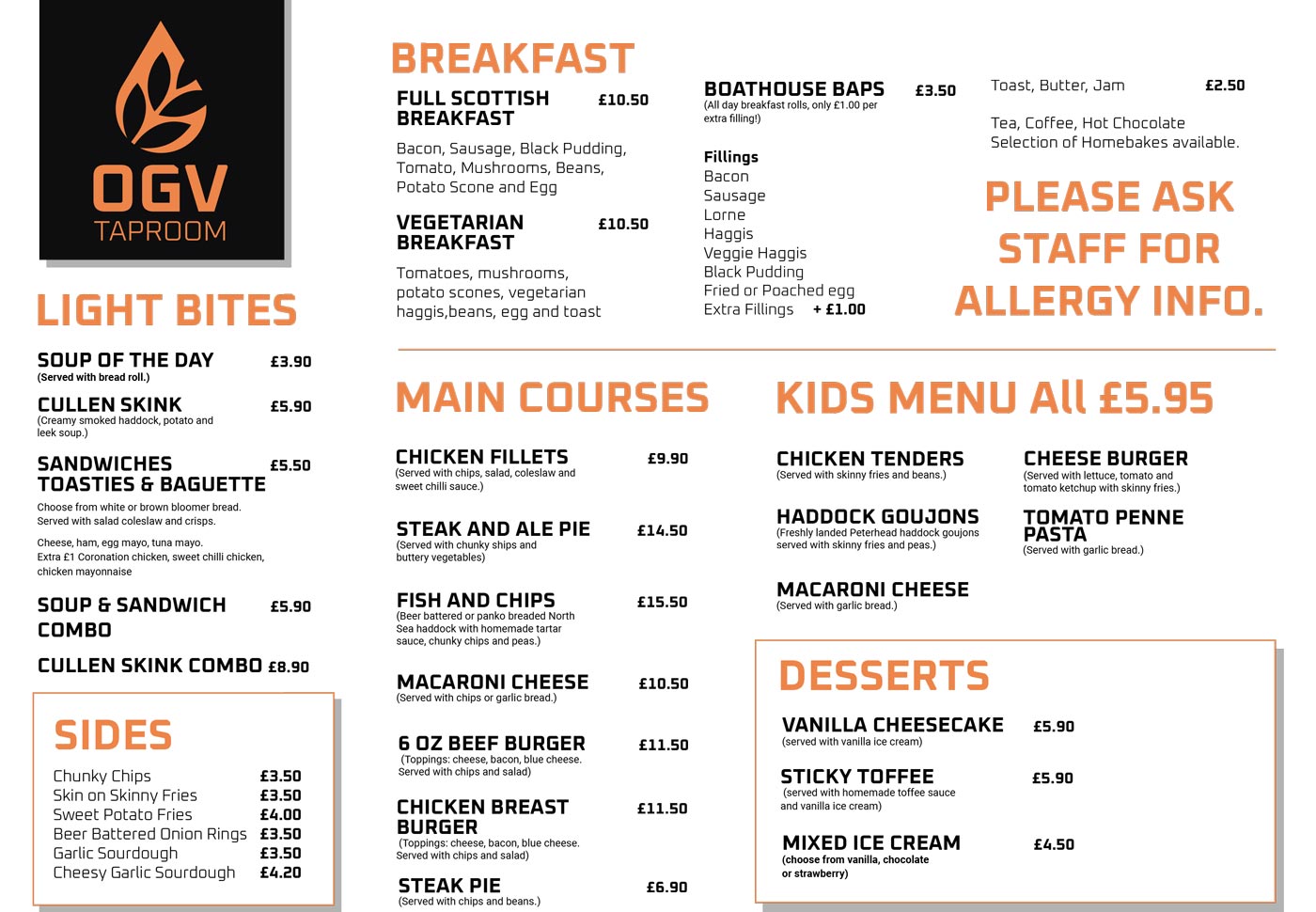 Newburgh Bar OGV Taproom